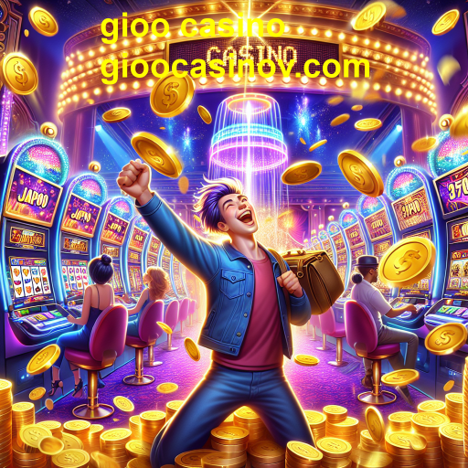 Jackpots: A emoção das grandes vitórias no Gioo Casino